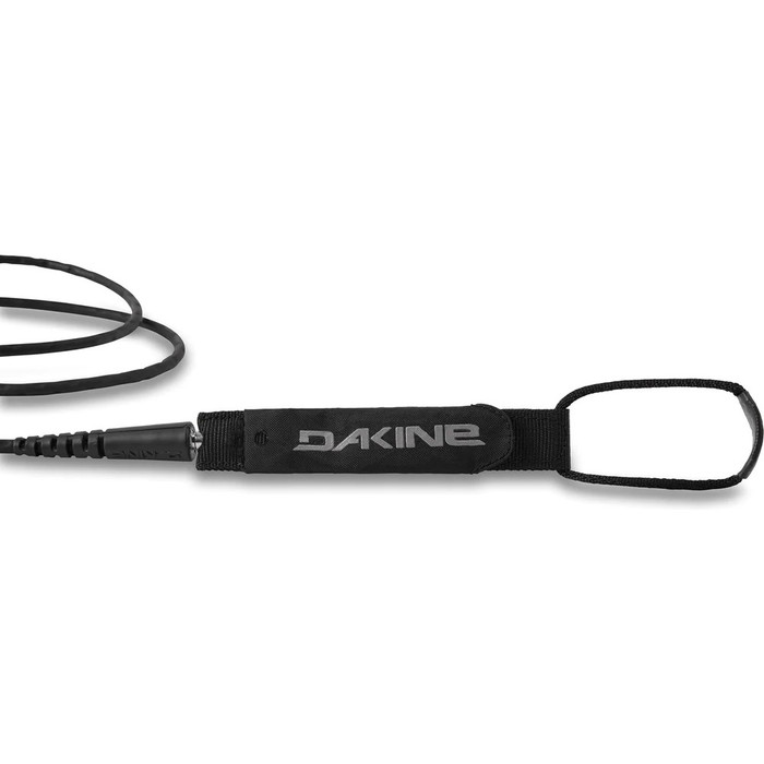 2023 Dakine Kaimana Team 6ft X 1/4in Surf Leash D10002819 - Schwarz